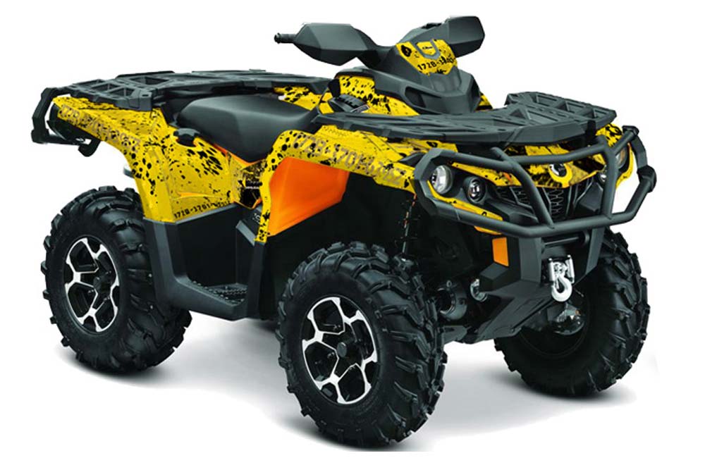 Can Am Outlander XT / DPS / SST ATV Custom Graphic Kit - 2013-2013