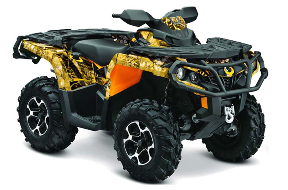 Can Am Outlander XT / DPS / SST ATV Custom Graphic Kit - 2013-2013