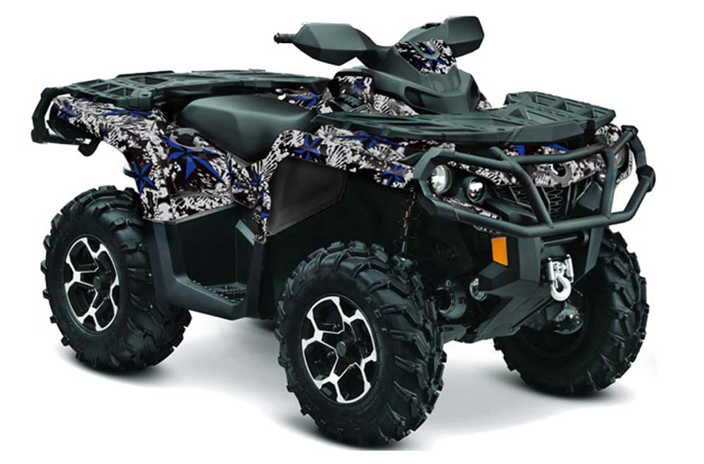 Can Am Outlander XT / DPS / SST ATV Custom Graphic Kit - 2013-2013