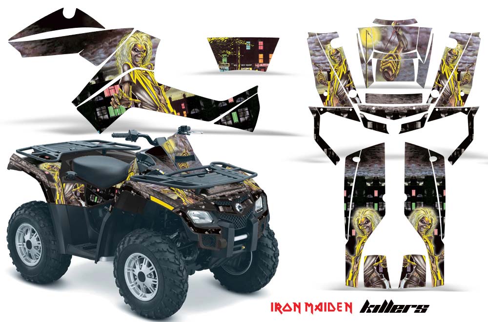 Can Am Outlander EFI 500 / 650 ATV Custom Graphic Kit - 2012-2015