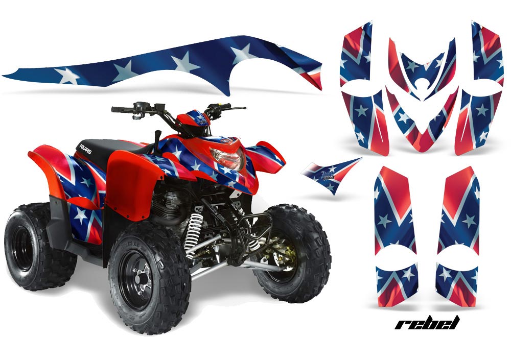 Polaris Phoenix 200 ATV Custom Graphic Kit - 2005-2016