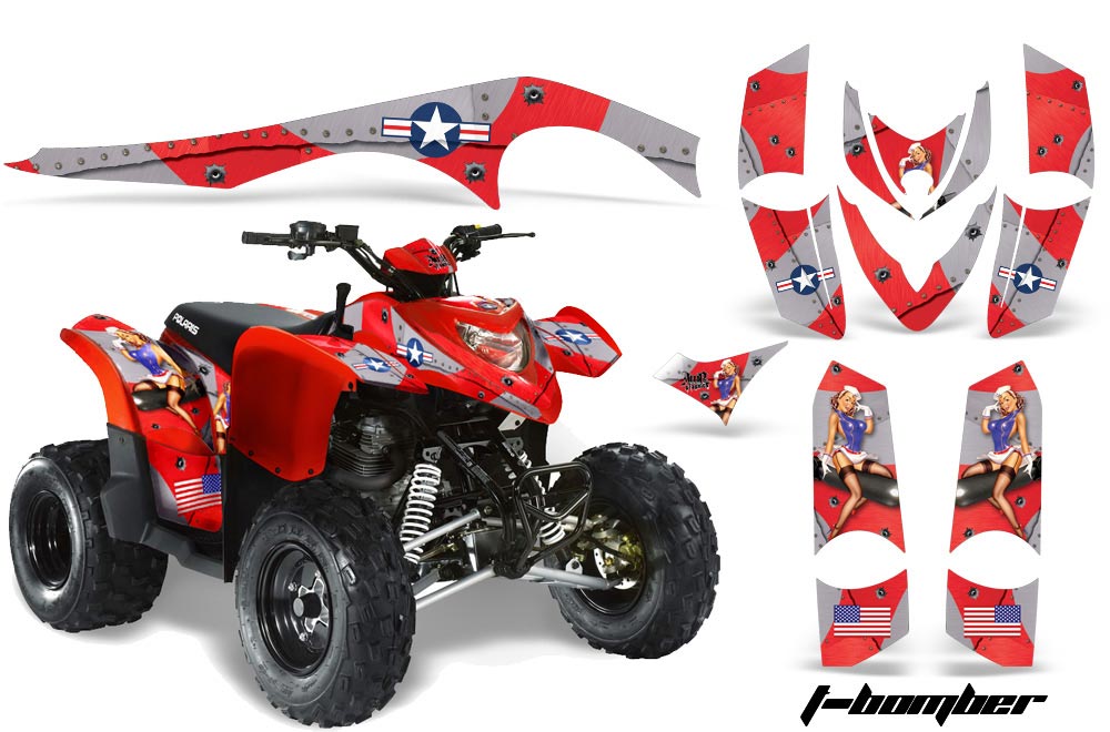 Polaris Phoenix 200 ATV Custom Graphic Kit - 2005-2016