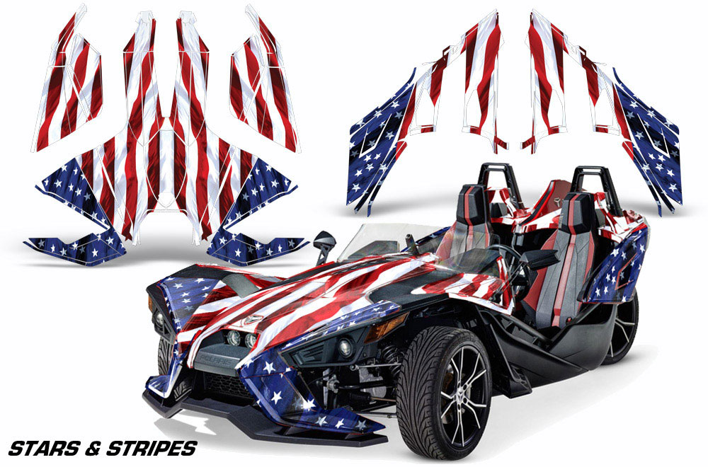 Polaris Slingshot SL Custom Graphic Kit - All Years Up To 2020