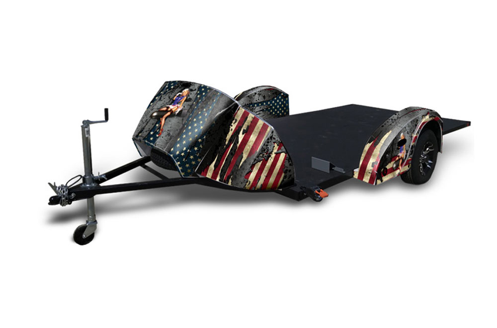 Ultimate Slingshot Trailer Graphic Kit - All Years WW2