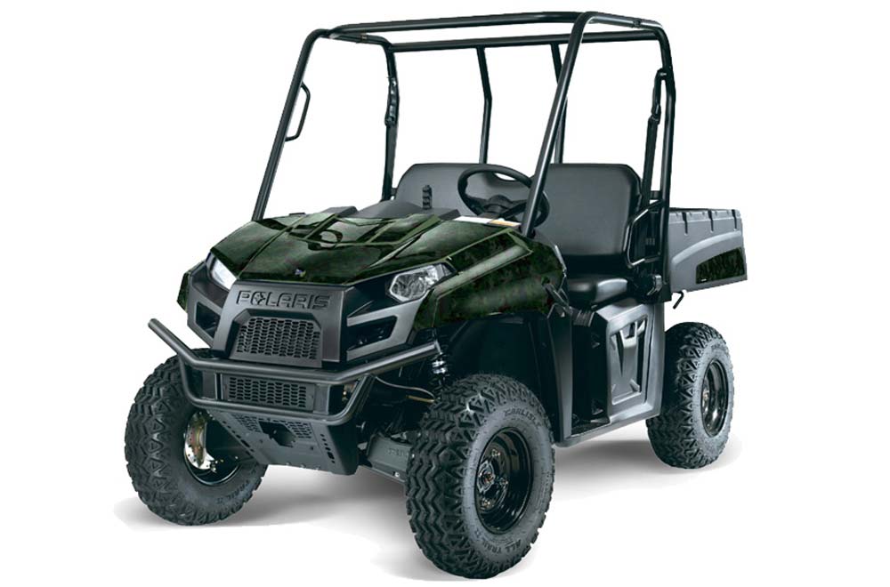 Polaris Ranger EV Electric Graphic Kit - 2009-2015 Digi Camo Green