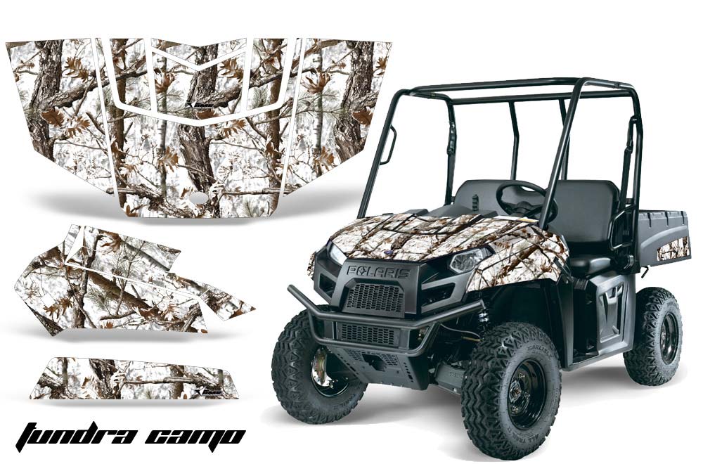 Polaris Ranger EV Electric Graphic Kit - 2009-2015 Tundra Camo Camo