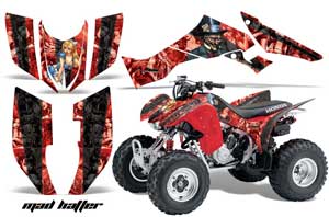 Honda TRX 300EX ATV Graphic Kit - 2007-2013 Mad Hatter Red