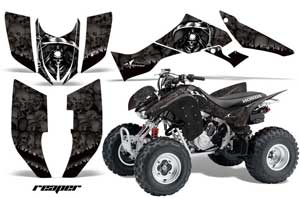 Honda TRX 300EX ATV Graphic Kit - 2007-2013 Reaper Black