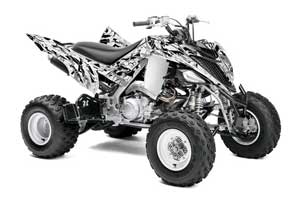 Yamaha Raptor 700 ATV Graphic Kit - 2006-2012 Expo Silver