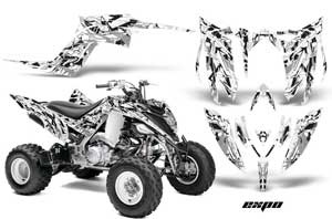 Yamaha Raptor 700 ATV Graphic Kit - 2006-2012 Expo Silver