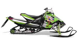 Arctic Cat Sno Pro Race 500 / 600 Sled Graphic Kit
