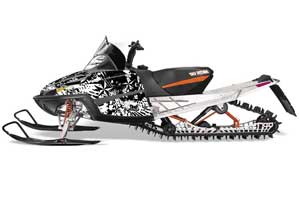 Arctic Cat M Series / Crossfire Sled Graphic Kit - All Years North Star White