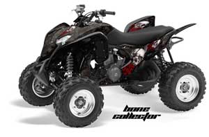 Honda TRX 700 XX ATV Graphic Kit - 2009-2015 Bone Collector Black