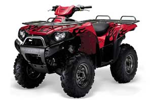 Kawasaki Brute Force 750 / 750i ATV Graphic Kit