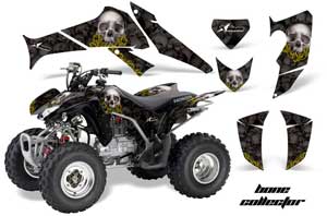 Honda TRX 250EX / 250R / 250X ATV Graphic Kit - 2006-2018 Bone Collector Yellow