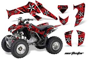 Honda TRX 250EX / 250R / 250X ATV Graphic Kit - 2006-2018 Northstar Red