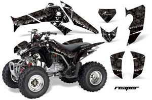 Honda TRX 250EX / 250R / 250X ATV Graphic Kit - 2006-2018 Reaper Black