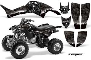 Honda TRX 400EX ATV Graphic Kit - 1999-2007 Reaper Black