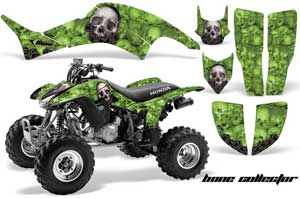 Honda TRX 400EX ATV Graphic Kit - 1999-2007 Bone Collector Green