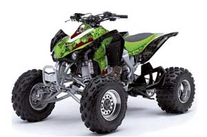 Kawasaki KFX 450 ATV Graphic Kit