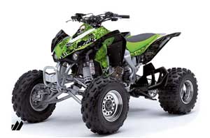 Kawasaki KFX 450 ATV Graphic Kit