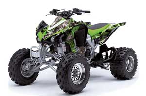 Kawasaki KFX 450 ATV Graphic Kit