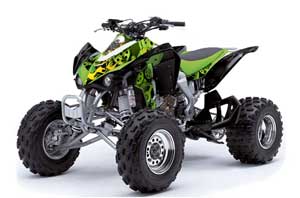 Kawasaki KFX 450 ATV Graphic Kit