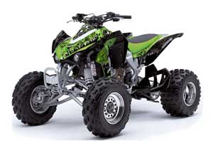 Kawasaki KFX 450 ATV Graphic Kit