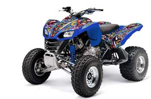 Kawasaki KFX 700 ATV Graphic Kit