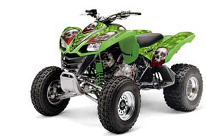 Kawasaki KFX 700 ATV Graphic Kit