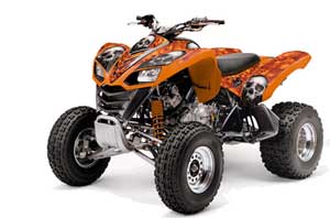 Kawasaki KFX 700 ATV Graphic Kit
