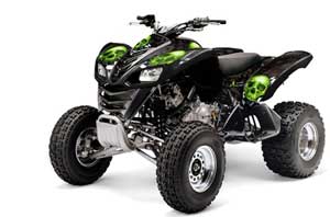 Kawasaki KFX 700 ATV Graphic Kit