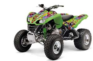 Kawasaki KFX 700 ATV Graphic Kit