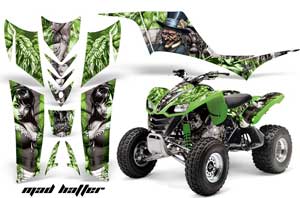 Kawasaki KFX 700 ATV Custom Graphic Kit - 2004-2009