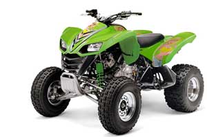 Kawasaki KFX 700 ATV Graphic Kit