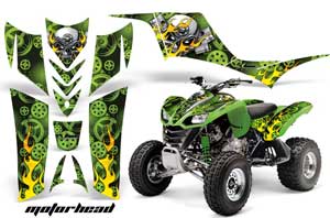 Kawasaki KFX 700 ATV Custom Graphic Kit - 2004-2009