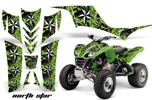 Kawasaki KFX 700 ATV Custom Graphic Kit - 2004-2009