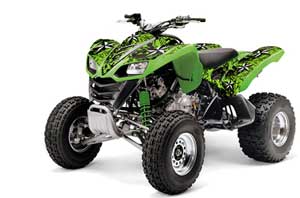 Kawasaki KFX 700 ATV Graphic Kit