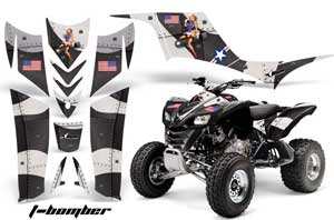 Kawasaki KFX 700 ATV Custom Graphic Kit - 2004-2009
