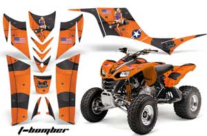 Kawasaki KFX 700 ATV Custom Graphic Kit - 2004-2009