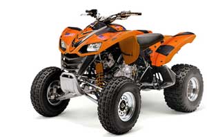 Kawasaki KFX 700 ATV Graphic Kit