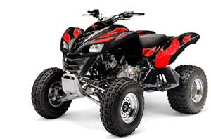 Kawasaki KFX 700 ATV Graphic Kit