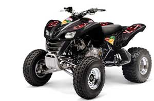 Kawasaki KFX 700 ATV Graphic Kit