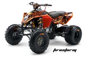KTM 450 / 505 / 525 ATV Graphic Kit