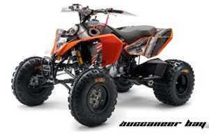 KTM 450 / 505 / 525 ATV Graphic Kit