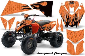 KTM 450 / 505 / 525 ATV Custom Graphic Kit - 2008-2010