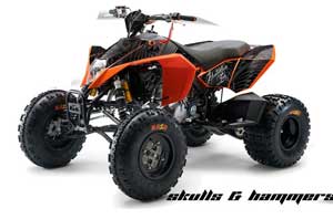 KTM 450 / 505 / 525 ATV Graphic Kit