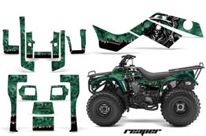 Kawasaki Bayou 220 / 250 / 300 ATV Custom Graphic Kit - All Years