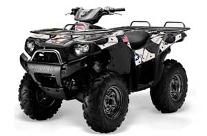 Kawasaki Brute Force 650i 4x4 ATV Graphic Kit