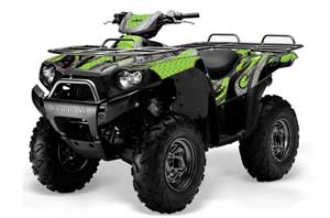 Kawasaki Brute Force 650i 4x4 ATV Graphic Kit